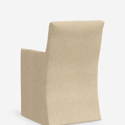Haddan Slipcover Dining Arm Chair
