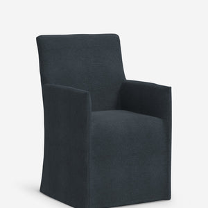 Haddan Slipcover Dining Arm Chair