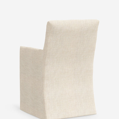 Haddan Slipcover Dining Arm Chair
