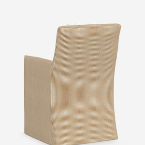 Haddan Slipcover Dining Arm Chair