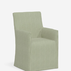 Haddan Slipcover Dining Arm Chair