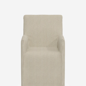 Haddan Slipcover Dining Arm Chair