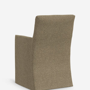 Haddan Slipcover Dining Arm Chair