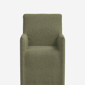 Haddan Slipcover Dining Arm Chair