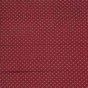 Maroon Bengal Cotton Saree With Coin Motifs