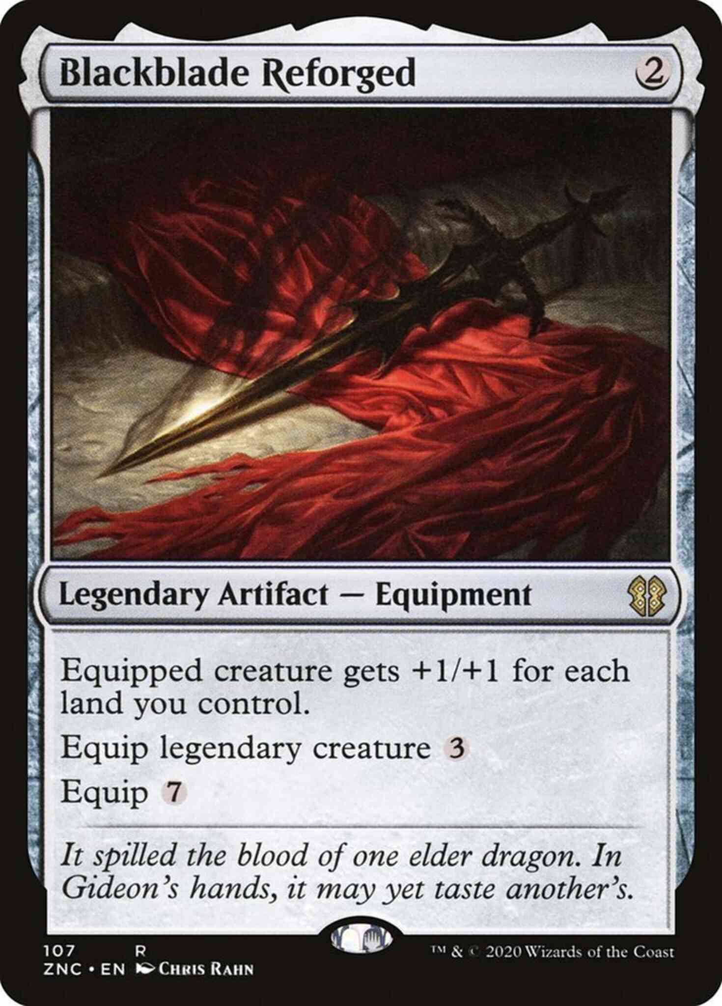 Blackblade Reforged [107] [Zendikar Rising Commander] [Non-Foil]