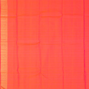 Crimson Handloom Kanchipuram Silk Saree With Mango Buttas