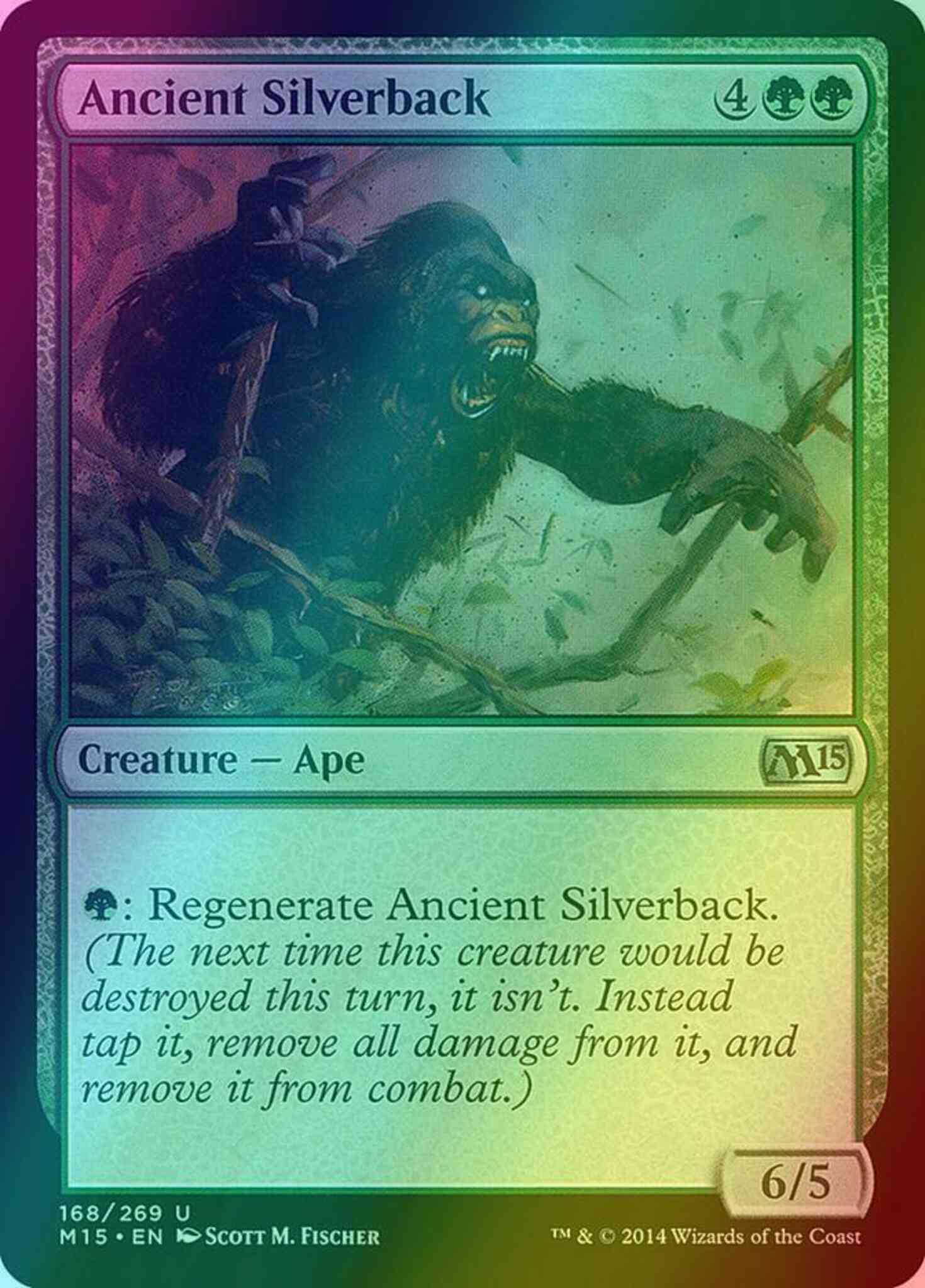 Ancient Silverback [168] [Magic 2015] [Foil]