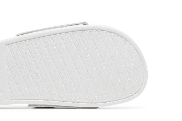 adidas Adilette Comfort Slides Cloud White Core Black Grey Three