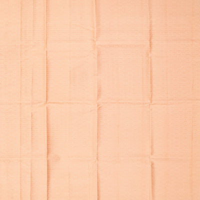 Baby Pink Pure Silk 8X4 Dhoti With Checks  & Shirt Material
