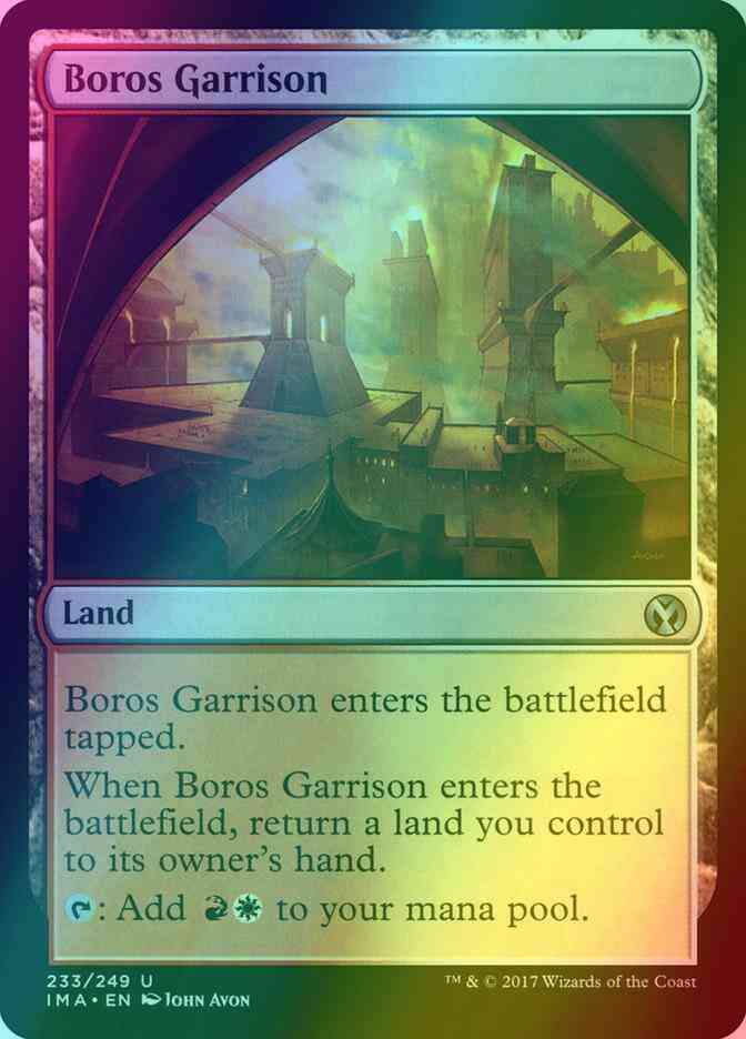 Boros Garrison [233] [Iconic Masters] [Foil]