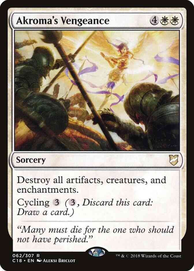 Akroma's Vengeance [62] [Commander 2018] [Non-Foil]