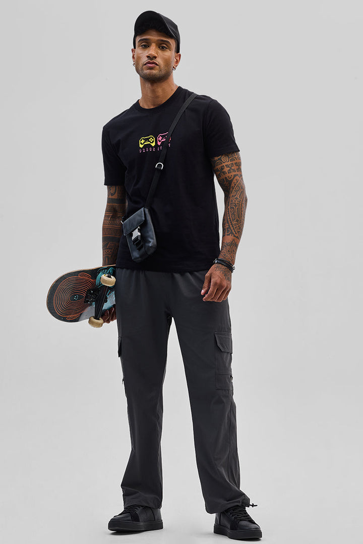 Black Slim Fit T-Shirt