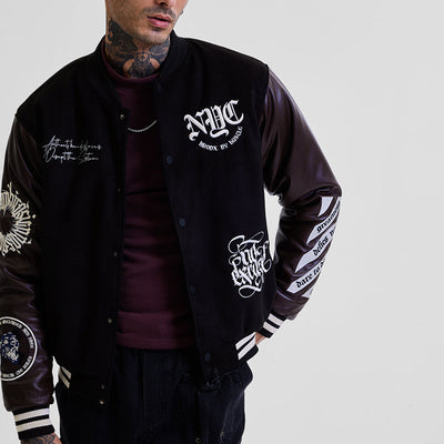 Legends Vandal Black Varsity Jacket