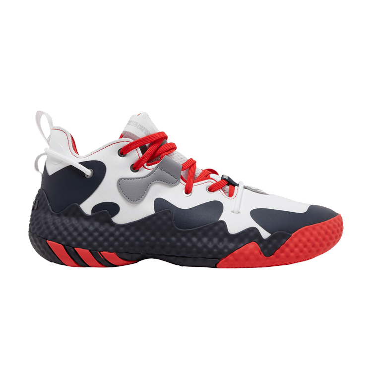 adidas Harden Vol. 6 White Vivid Red