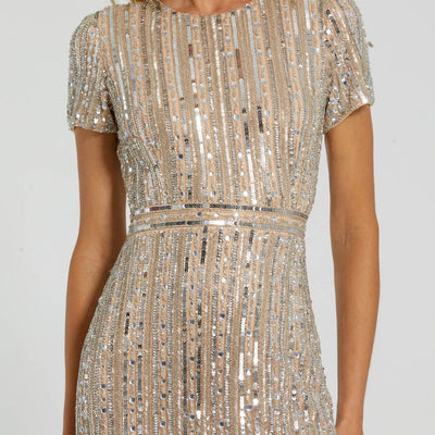 Mac Duggal 93829 Long Mother of the Bride Sequin Formal Dress