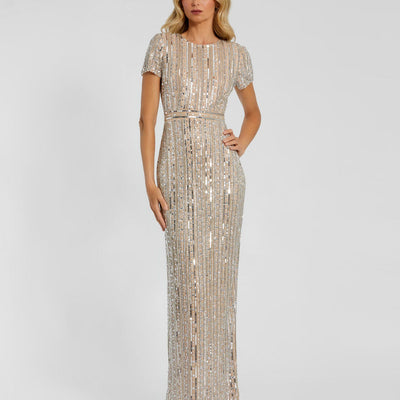 Mac Duggal 93829 Long Mother of the Bride Sequin Formal Dress