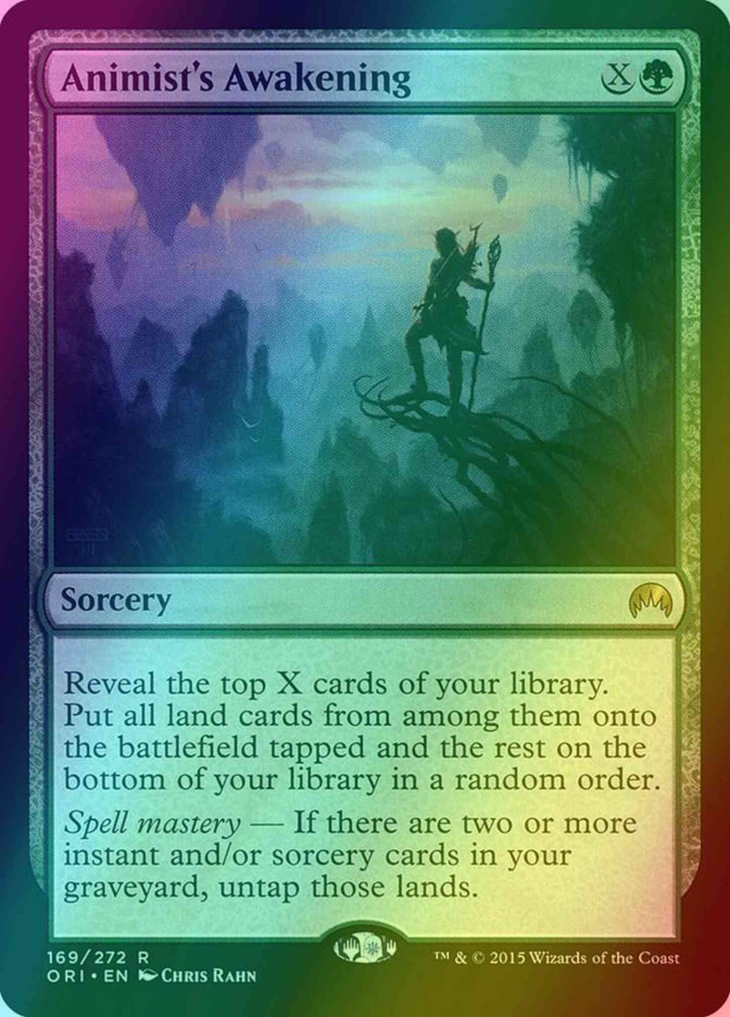 Animist's Awakening [169] [Magic Origins] [Foil]