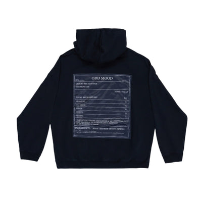 Odd Mood Receipts Hoodie - Black