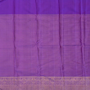 Mustard Handloom Kanchipuram Vairaoosi Korvai Silk Saree With Buttas