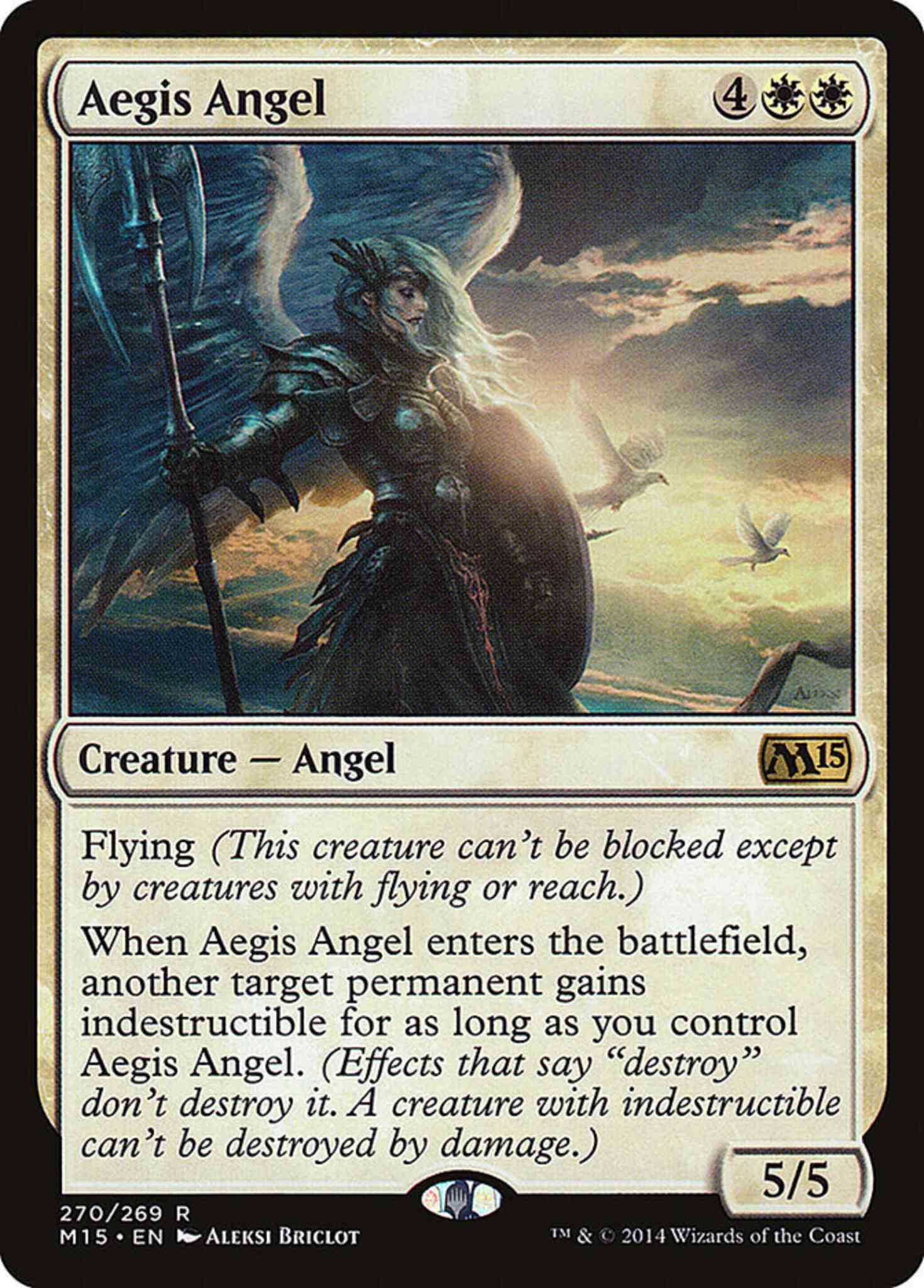 Aegis Angel [270] [Magic 2015] [Non-Foil]