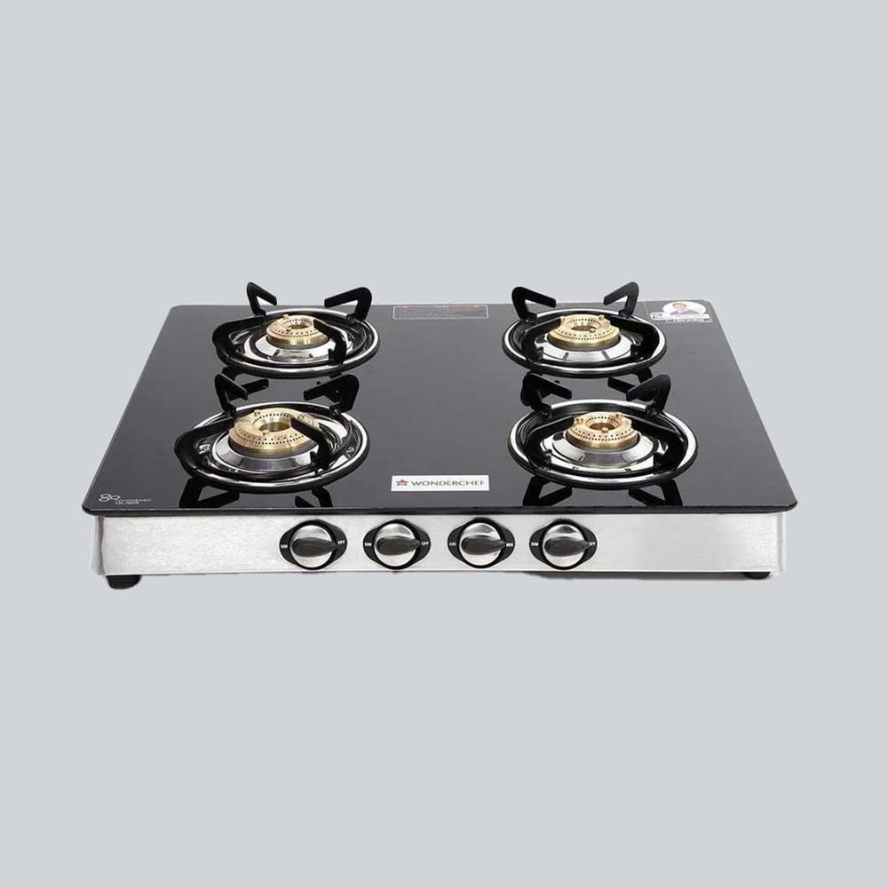 Zest  4 Burner Glass Cooktop