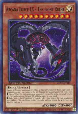 Arcana Force EX - The Light Ruler - SGX4-ENB10 - Common - 1st Edition