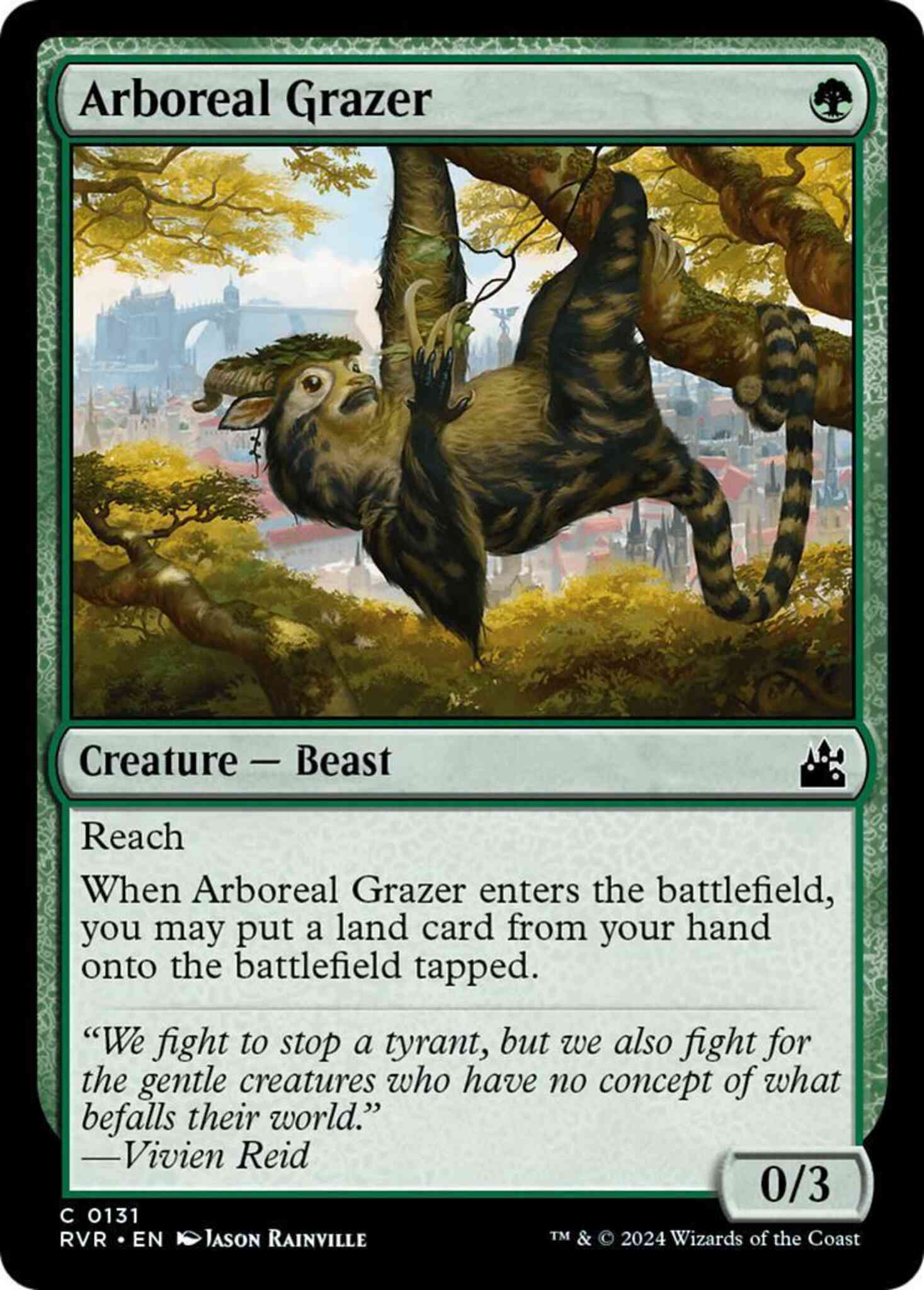 Arboreal Grazer [131] [Ravnica Remastered] [Non-Foil]