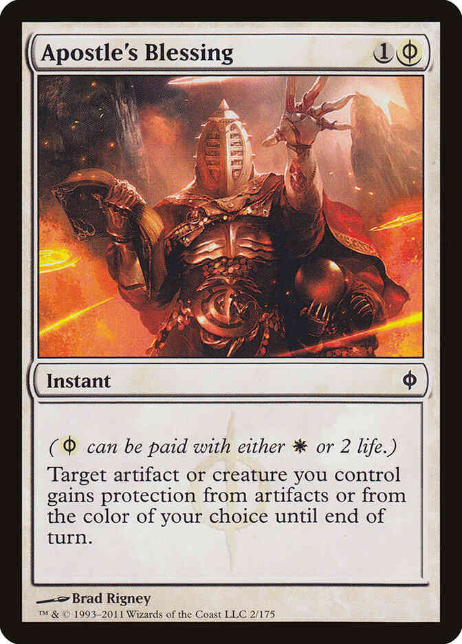 Apostle's Blessing [2] [New Phyrexia] [Non-Foil]