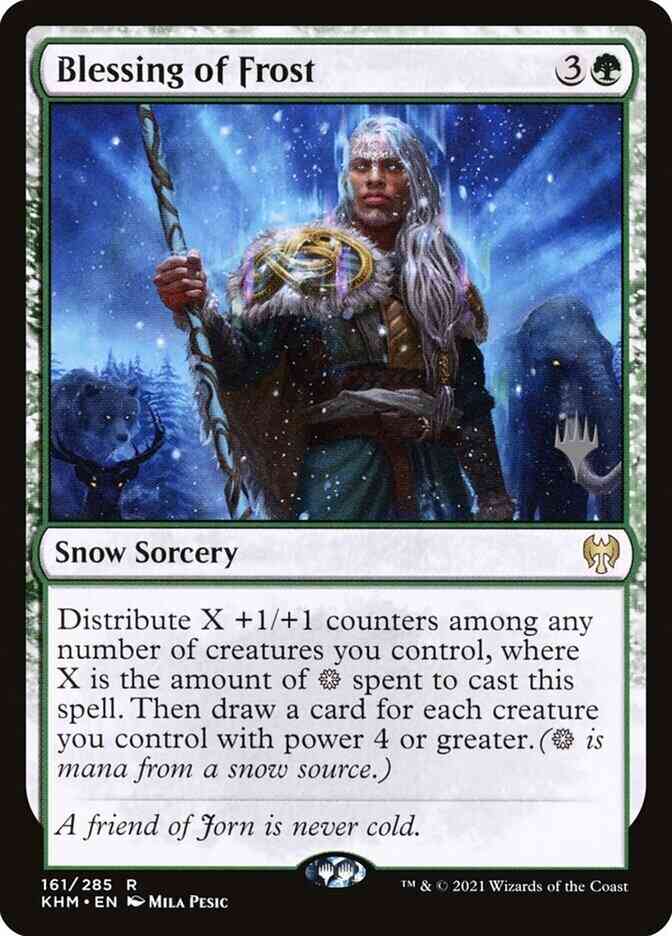 Blessing of Frost [Promo Pack] [161p] [Kaldheim Promos] [Non-Foil]