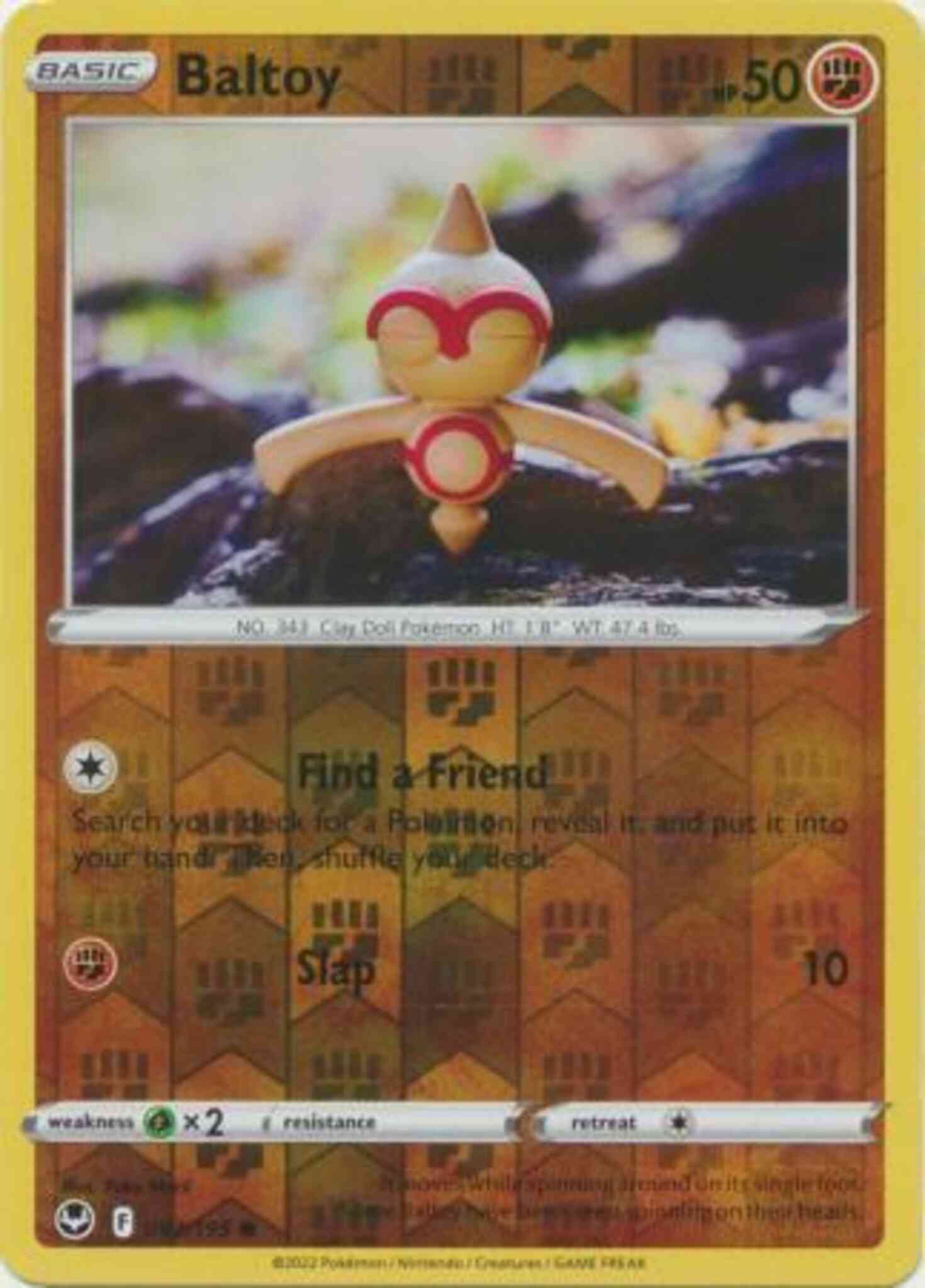 Baltoy - 093/195 - Common [swsh12-093] [Reverse Holo]