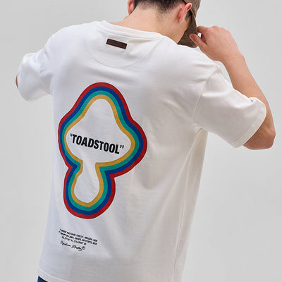 Toadstool White Oversized T-Shirt