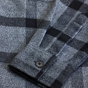 Grey Checks Relaxed Fit Overshirt