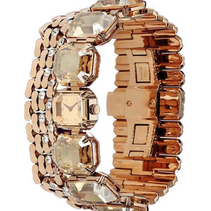Titan Raga Cocktails Quartz Analog Rose Gold Dial Stainless Steel Strap Watch For Women 18mm 95319WM01