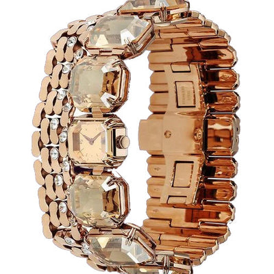 Titan Raga Cocktails Quartz Analog Rose Gold Dial Stainless Steel Strap Watch For Women 18mm 95319WM01