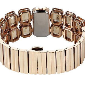 Titan Raga Cocktails Quartz Analog Brown Dial Metal Strap Watch For Women 32mm 95320WM01