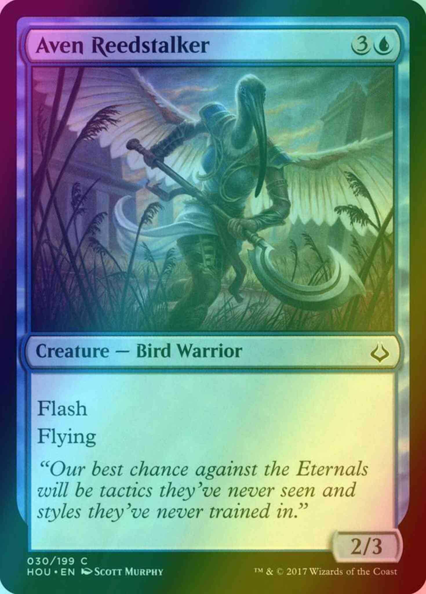 Aven Reedstalker [30] [Hour of Devastation] [Foil]