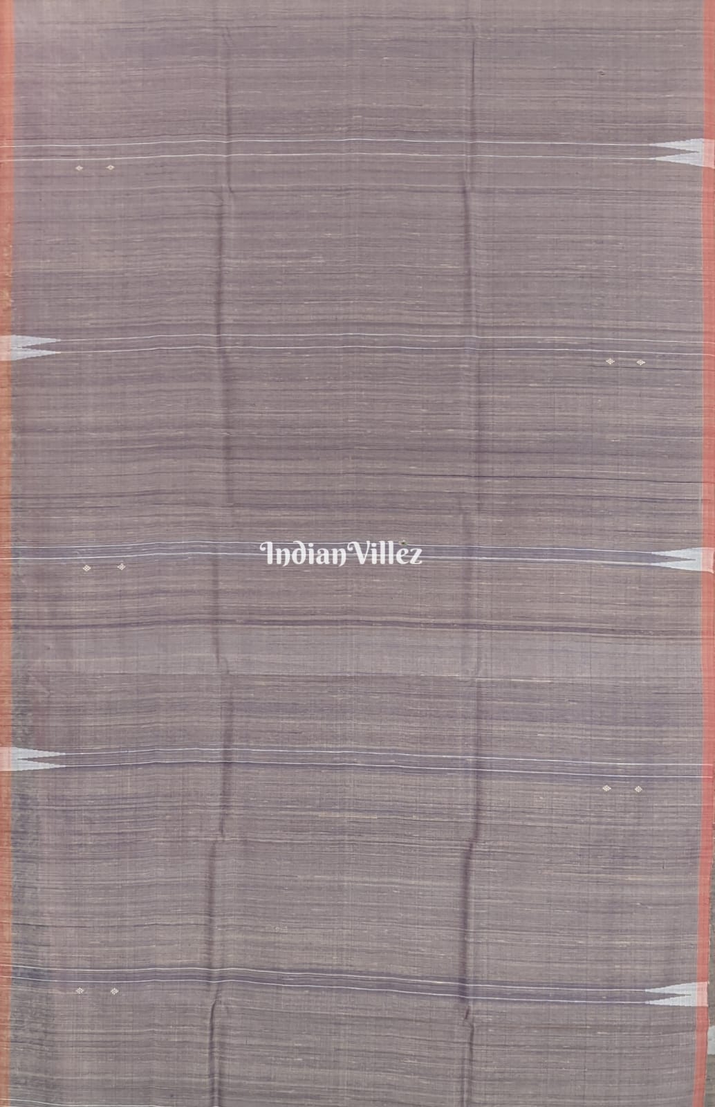 Ash Grey Asta Prahari Theme Gopalpur Tussar Silk Saree