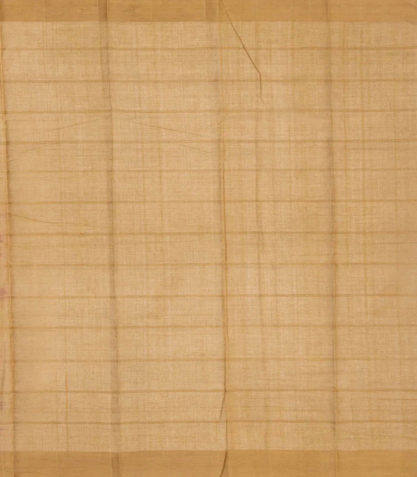 Dark Peach Handloom Rasipuram Cotton Saree With Square Buttas