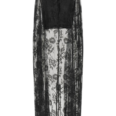 Zimmermann Valiant Lace Caped Top Top