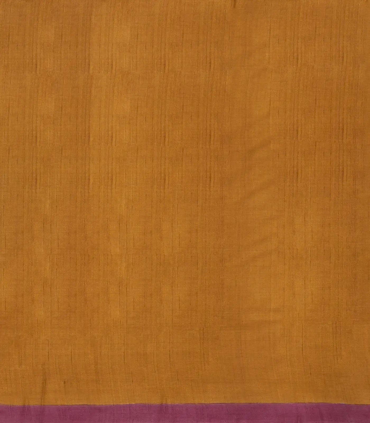 Blue Handloom Printed Tussar Silk Saree With Floral Motifs-Blue