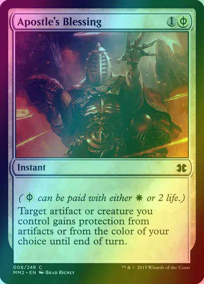 Apostle's Blessing [8] [Modern Masters 2015] [Foil]