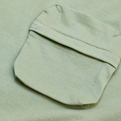 Sage Utility Pocket Oversized T-Shirt