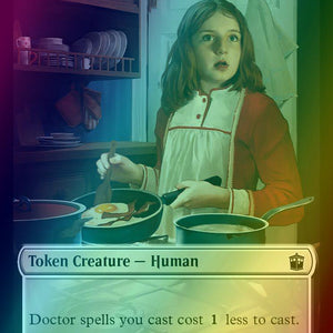 Alien Insect Token (19) // Human Token (05) [Universes Beyond: Doctor Who: Tokens] [Foil]