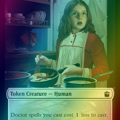 Alien Insect Token (19) // Human Token (05) [Universes Beyond: Doctor Who: Tokens] [Foil]