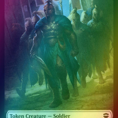 Angel Token (01) // Soldier Token (02) [Commander Legends Tokens] [Foil]