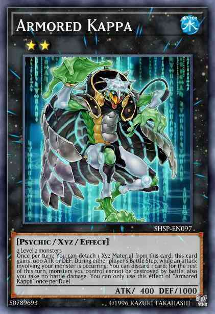 Armored Kappa - SHSP-EN097 - Super Rare - 1st Edition