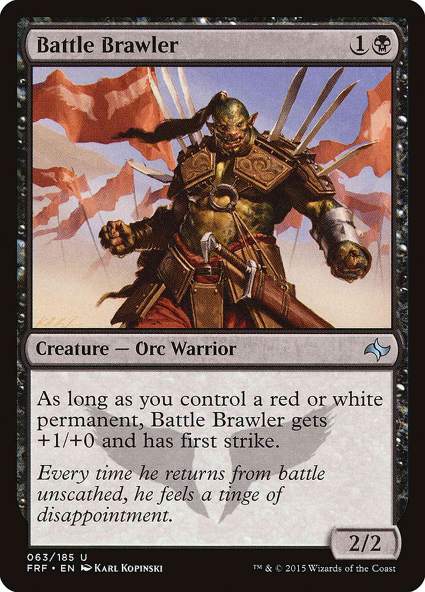 Battle Brawler [63] [Fate Reforged] [Non-Foil]