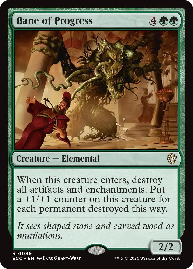 Bane of Progress [99] [Lorwyn Eclipsed: Commander] [Non-Foil]