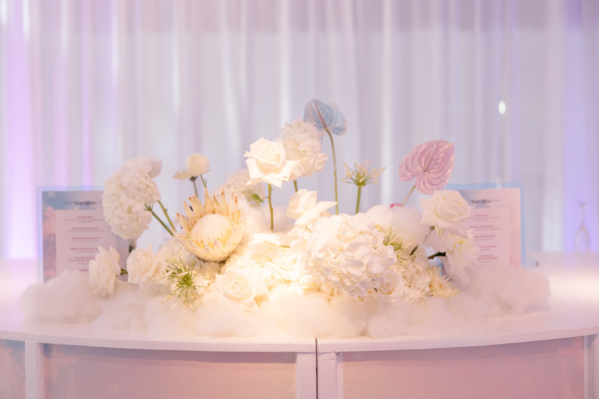 Dreamy White Cloud9 PartySlate Event